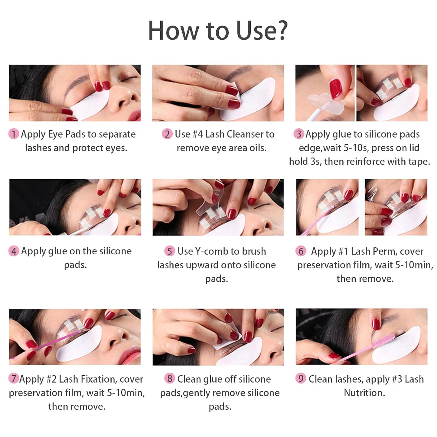 Professional Lash Lift Kit, Eyelash Perm Kit & EyeLash Extension Kit, Easy for Beginner DIY, Includes Lash Perm and Accessories, Suitable for Salon & Home Use