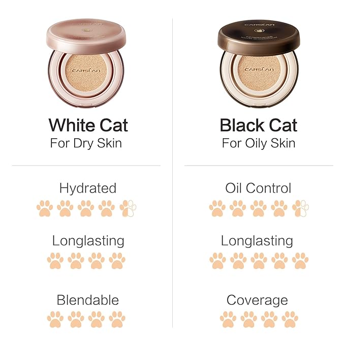 Moisture Air Cushion Cream Face Foundation Makeup, Lightweight, Full Dewy Coverage, Builable Glow, Finish Foundation with Hyaluronic acid, P01 Fair Pink For Dry Skin (Refill Included)