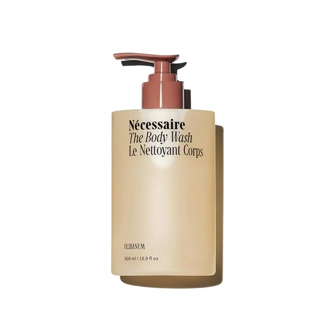 Nécessaire The Body Wash Olibanum. Natural Body Wash for Women + Men. Radiance Cleanse. Multi-Enzyme Gel Cleanser for Dull Skin. Notes of Vanilla, Fig Leaf, and Cassis Buds. 16.9 Fl Oz.