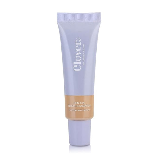 Clover Skin Is In Serum Foundation | Hydrating Face Serum, Lightweight Foundation, Cruelty-Free & Vegan | With Squalane And Sunflower Seed Wax | 30 ml - Shade 05 (Light)