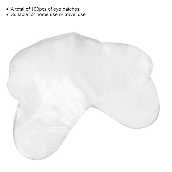 100 Pcs DIY Disposable Eye Pad Patch Dark Circles Under Eye Patches Promote Water Absorption Blocking Disposable Eye Skin Care Pads Skin Treatment For Wrinkles Eye Mask Pads For Dark Circles