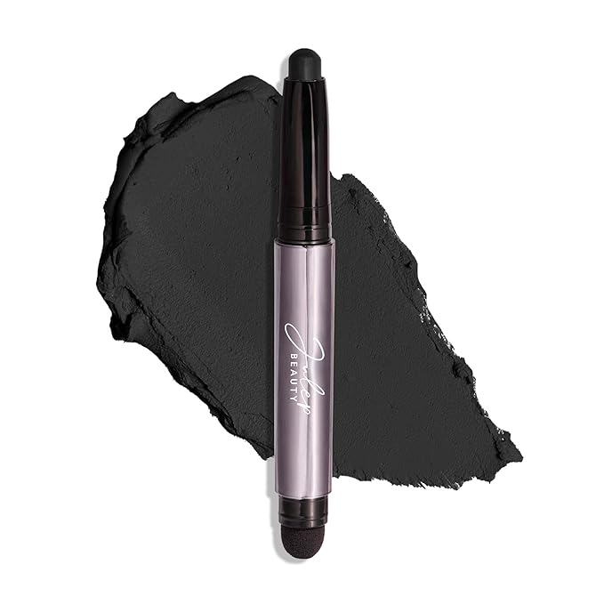 Julep Eyeshadow 101 Cream-to-Powder Waterproof Shadow Stick – Onyx Black Matte – Long-Lasting, Crease-Proof, Smooth Jet-Black Matte Cream Eyeshadow with Built-in Smudger