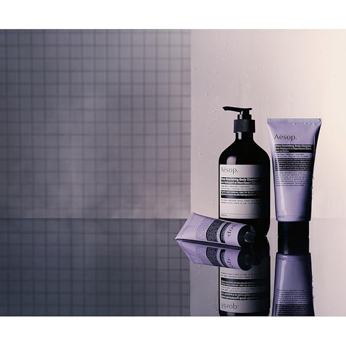 Aesop Eleos Nourishing Body Cleanser | Hydrating Ingredients For Refreshed, Soft Skin | Enriched With Emollients, Humectants, Purifying Botanicals | 500mL / 16.9oz (Pack of 3)