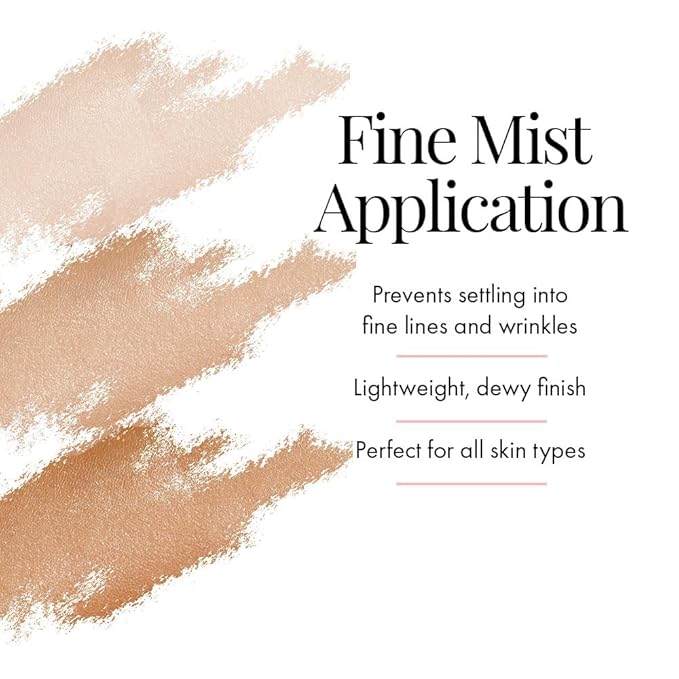 Jerome Alexander MagicMinerals AirTint Tinted Moisturizer AirBrush Spray Light | Tinted Moisturizer Spray with Anti-Aging Ingredients | Warm Medium |2PC