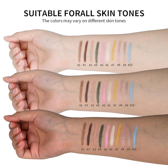 Eyeshadow Stick Matte Eye Shadow Pencil Cream to Powder Eye Brightener Crayon Long-Lasting Crease-Proof Neutral Eyeshadow Buildable & Blendable High Pigmented Eye Liner Makeup for Women, 5 PINK