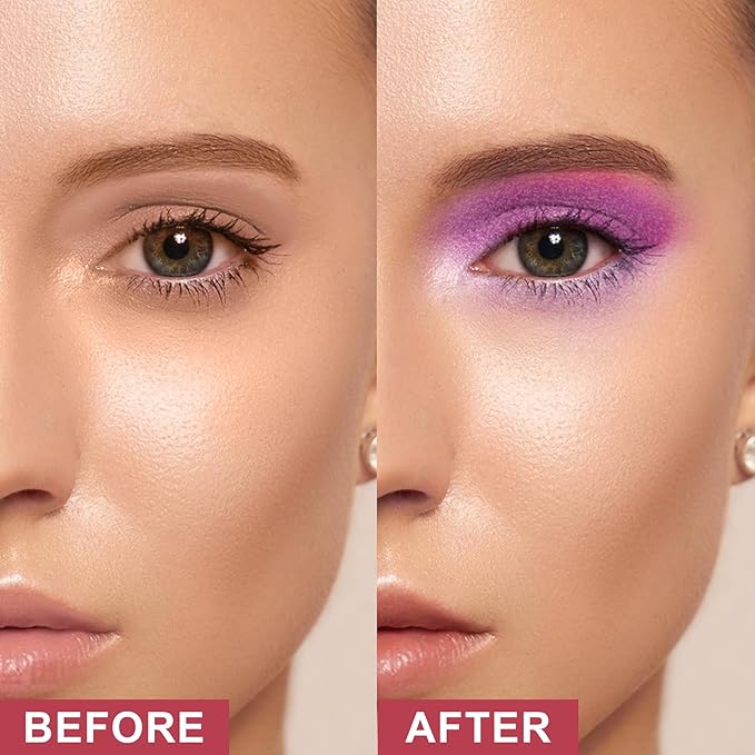 Eyeshadow, 9 Colors Eyeshadow Palette, Matte&Glitter&Shimmer Eyeshadow,for Eye Makeup Long Lasting Waterproof Eye Makeup Palette, Glitter Shimmer Professional Bright-Colored Eye Shadow(G005-2)