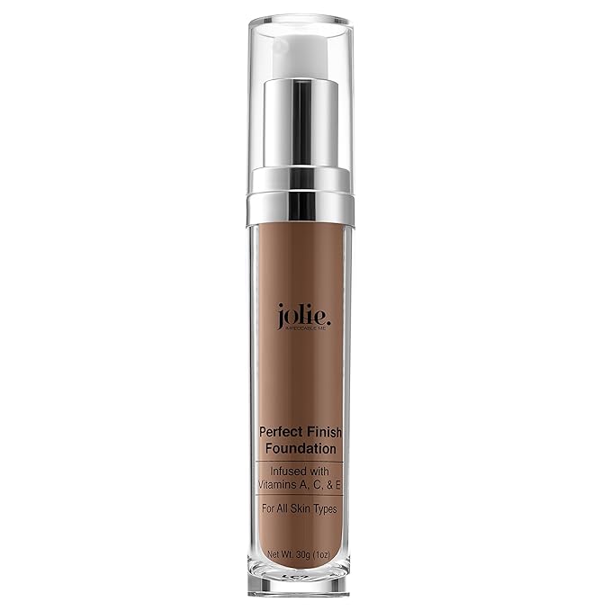 Jolie Perfect Finish Liquid Foundation Makeup SPF 15 Oil Free (DW2)