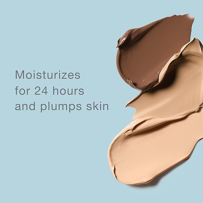 Neutrogena Hydro Boost Hydrating Tint Foundation Makeup for Dry Skin, with Hyaluronic Acid, Lightweight Oil-Free Water Gel, Non-Comedogenic, 50 Soft Beige, 1.0 fl. oz