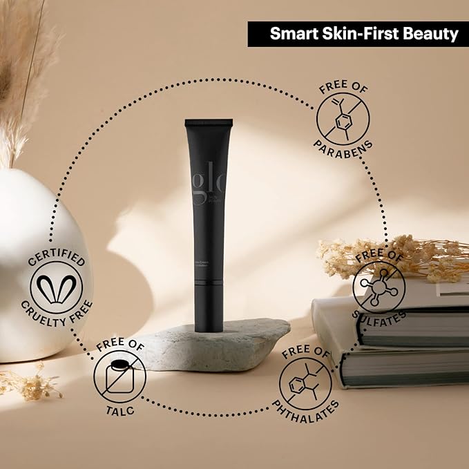 Glo Skin Beauty Satin Cream Foundation Makeup for Face, Golden Light - Full Coverage, Semi Matte Finish, Conceal Blemishes & Even Skin Tone
