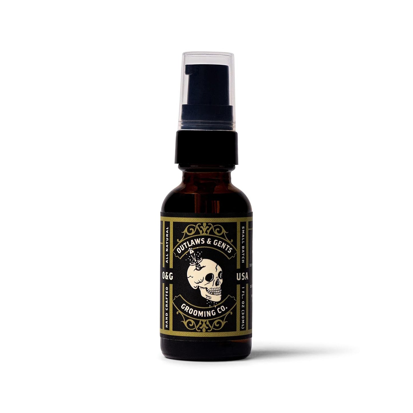 Outlaws & Gents Grooming Co Grooming Oil - All-Natural Beard and Hair Oil for Men - Moisturizes and Softens Hair, Reduces Itchiness and Flakiness (Pine & Cedar)