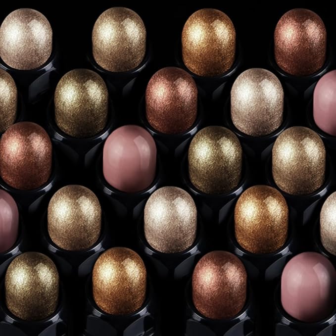 BROWN NEUTRAL Eyeshadow Stick Makeup 6PCS Set, Metallic Shimmer Matte Cream Eye Shadow Eyeliner Brightener Pencil Crayon - BROWN NEUTRAL