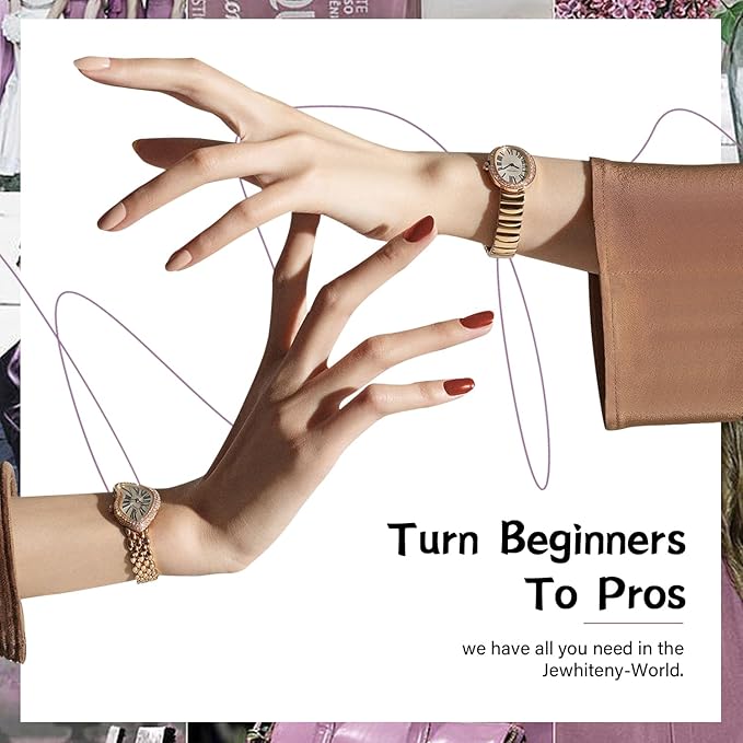 JEWHITENY 27 Colors Nail Polish Kit with U V Light, U V LED Nail Dryer Lamp Curing Gel Nail Polish Set Popular Gel Polish Set DIY at Home, Nail Manicure Tools