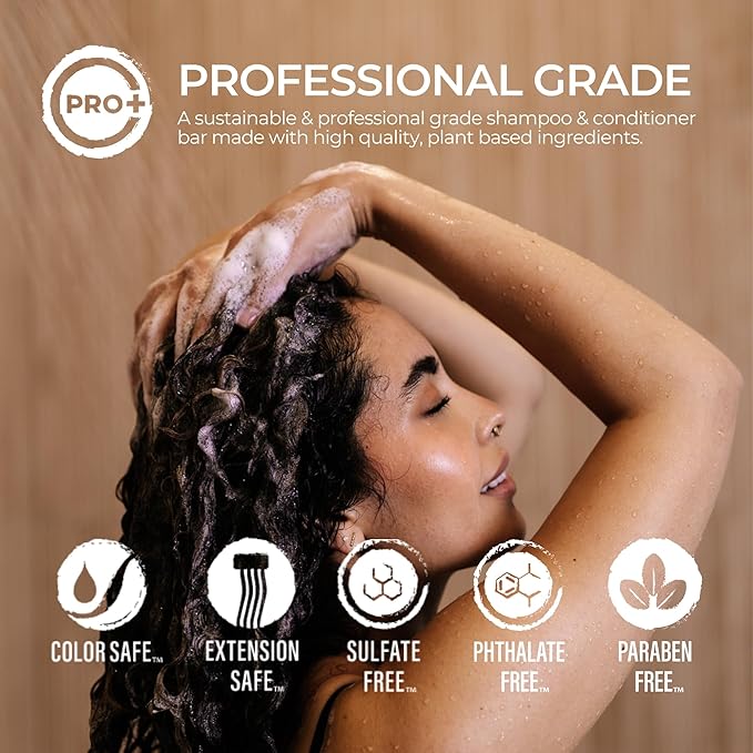 Viori Coconut Bliss Advanced Repair and Moisturizing Shampoo Bar - Made with Rice Water for Hair Growth - Handcrafted Sulfate Free Shampoo