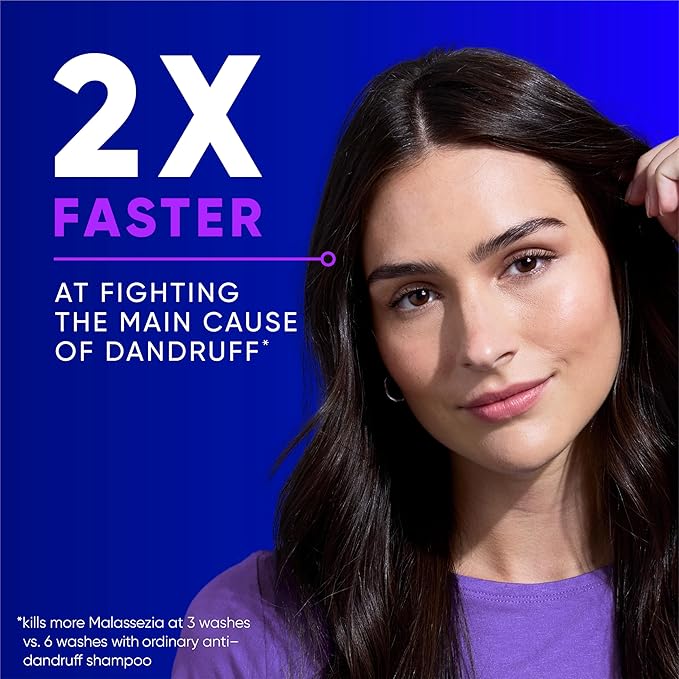 Head & Shoulders Clinical Dandruff Shampoo Twin Pack, Prescription Strength, Oil & Flake Control, Seborrheic Dermatitis Relief, Citrus, 13.5 Fl Oz Each (Set of 2)