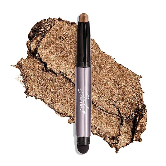 Julep Eyeshadow 101 Cream-to-Powder Waterproof Shadow Stick – Bronze Shimmer – Long-Lasting, Crease-Proof, Luminous Honey Brown Shimmer Eyeshadow with Built-in Smudger