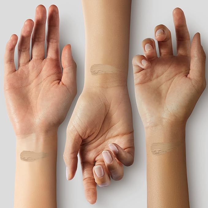 e.l.f. Flawless Finish Foundation, Lightweight & Medium Coverage, Semi-Matte Finish, Shell, 0.68 Fl Oz (20mL)