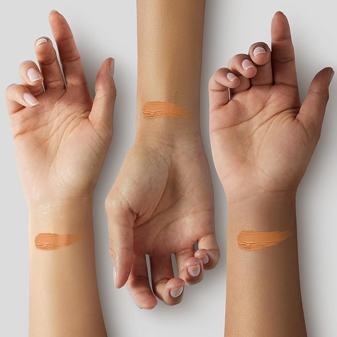 YENSA Super Silk Foundation - Full Coverage, Age-defying complex of Vitamin C, E, Ferulic, and Bakuchiol Oil (Tan 1) 1.0 fl oz