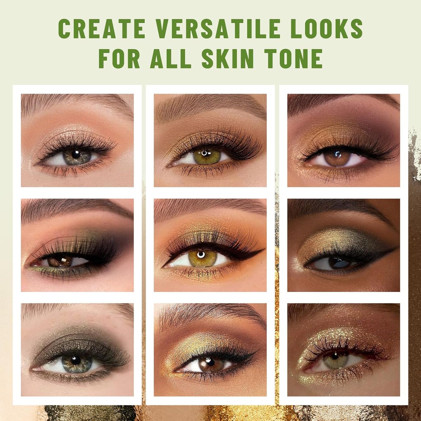 6 Colors Mini Eyeshadow Makeup Palette Olive-colored Neutral Tone Eye Shadow Matte & Shimmer Nude Make Up Pallet with Mirror Blendable Highly Pigmented Travel Size Gift Kit 04