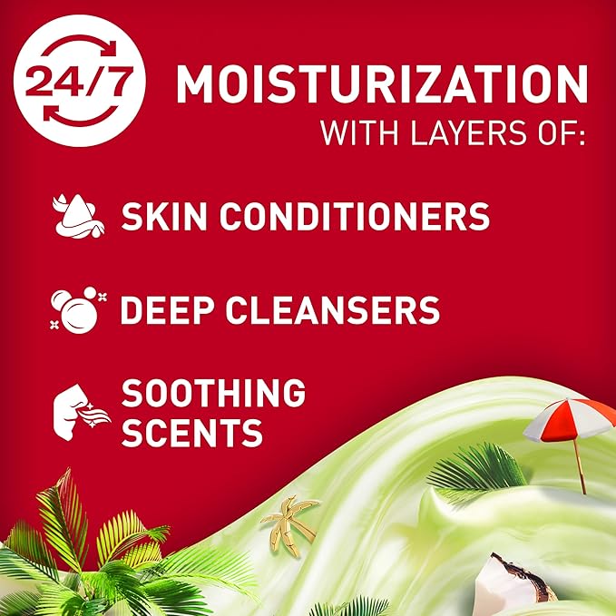 Old Spice Body Wash GentleMan’s Super Hydration for Men, 24/7 Renewing Moisture, Gentle on Skin with Skin Conditioners, Fiji with Palm Tree + Coconut Scent, 20 oz